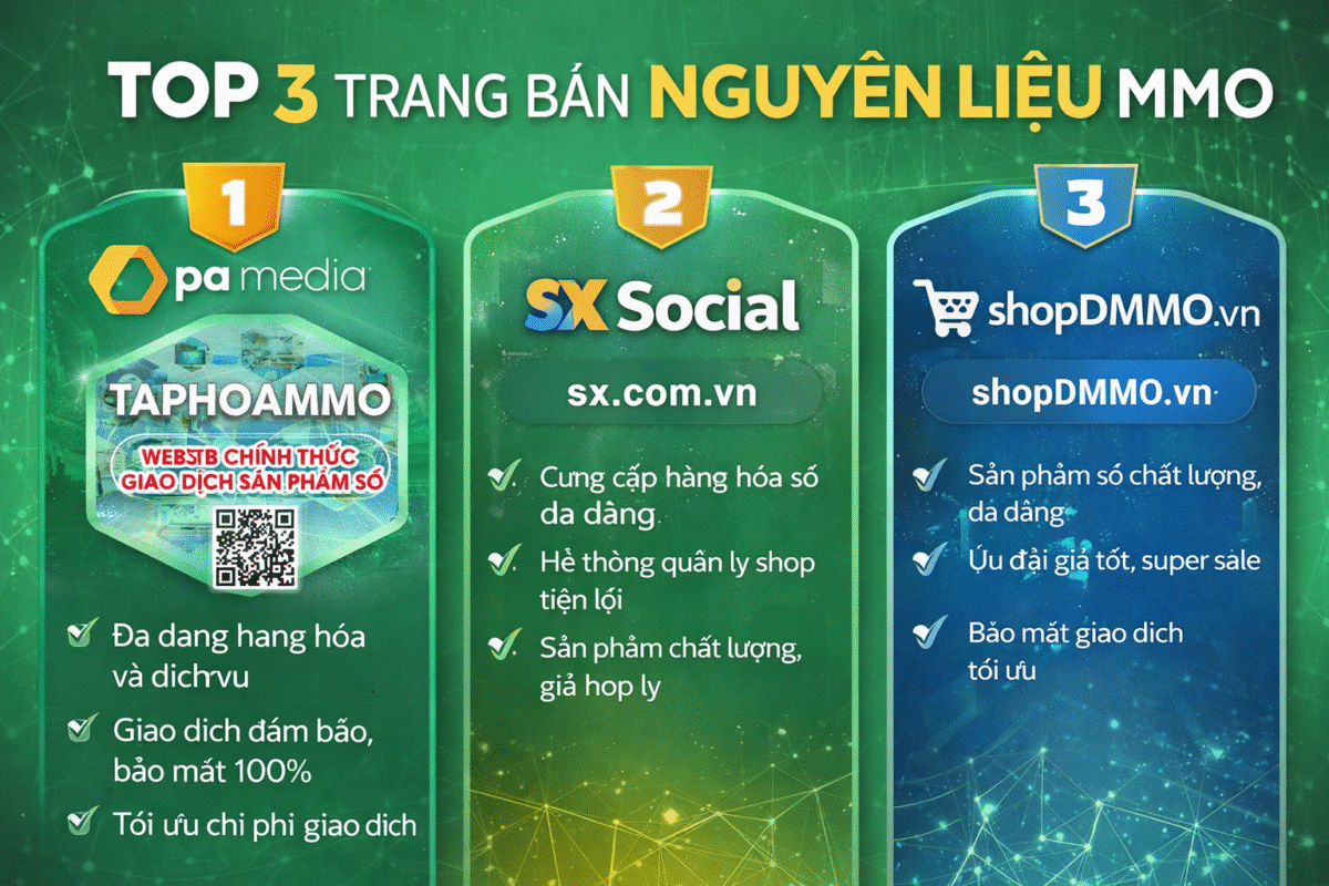 top 3 trang bán nguyên liệu